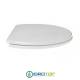 Copriwater per POZZI GINORI OLIMPICA MB cerniera inox con chiusura normale o rallentata soft close