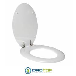 Copriwater per HATRIA SCULTURE cerniera inox con chiusura normale o rallentata soft close