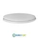Copriwater per HATRIA SCULTURE cerniera inox con chiusura normale o rallentata soft close