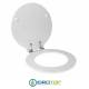 Copriwater per HATRIA YOU & ME cerniera inox con chiusura normale o rallentata soft close