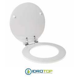 Copriwater per HATRIA YOU & ME cerniera inox con chiusura normale o rallentata soft close