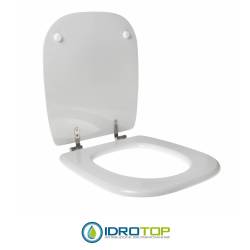 Copriwater per SANITOSCO DISABILE KELA cerniera inox con chiusura normale o rallentata soft close