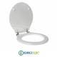 Copriwater per SIMAS LANTE cerniera inox con chiusura normale o rallentata soft close