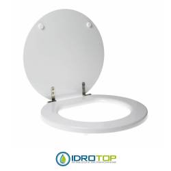 Copriwater per GRAVENA CONIO cerniera inox con chiusura normale o rallentata soft close