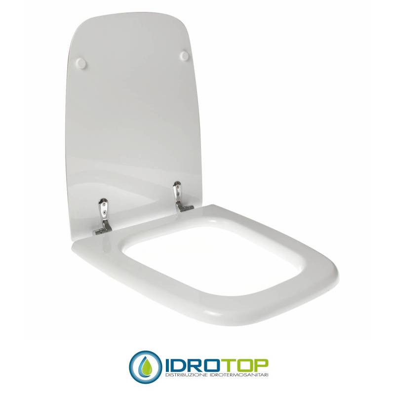 Copriwater per EOS SAMARA cerniera inox con chiusura normale o rallentata soft close