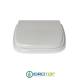 Copriwater per EOS SAMARA cerniera inox con chiusura normale o rallentata soft close