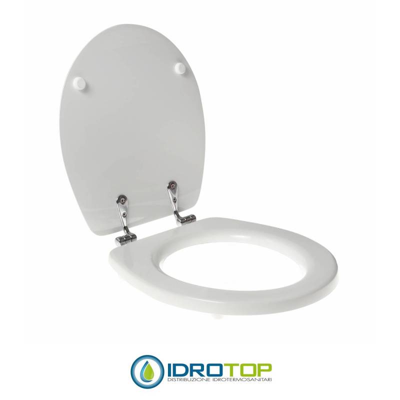 Copriwater per GLOBO INFANZIA cerniera inox con chiusura normale o rallentata soft close
