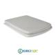 Copriwater per ROCA SIDNEY cerniera inox con chiusura normale o rallentata soft close