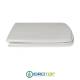 Copriwater per ROCA SIDNEY cerniera inox con chiusura normale o rallentata soft close