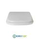 Copriwater per GLOBO CLIO cerniera inox con chiusura normale o rallentata soft close
