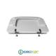 Copriwater per GLOBO CLIO cerniera inox con chiusura normale o rallentata soft close