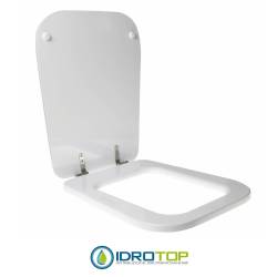 Copriwater per FLAMINIA COMO cerniera inox con chiusura normale o rallentata soft close