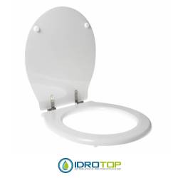 Copriwater per GLOBO BONSAI SOSPESO cerniera inox con chiusura normale o rallentata soft close