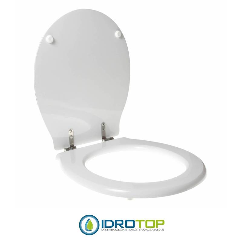 Copriwater per GLOBO BONSAI SOSPESO cerniera inox con chiusura normale o rallentata soft close