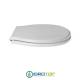 Copriwater per GLOBO BONSAI SOSPESO cerniera inox con chiusura normale o rallentata soft close