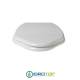 Copriwater per CESAME ROMANICA cerniera inox con chiusura normale o rallentata soft close