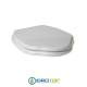 Copriwater per CESAME ROMANICA cerniera inox con chiusura normale o rallentata soft close