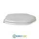 Copriwater per CESAME ROMANICA cerniera inox con chiusura normale o rallentata soft close