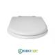Copriwater per SANITOSCO FREE CHIUSO cerniera inox con chiusura normale o rallentata soft close