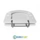 Copriwater per SANITOSCO FREE CHIUSO cerniera inox con chiusura normale o rallentata soft close