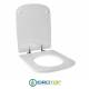 Copriwater per DURAVIT DURASTILE cerniera inox con chiusura normale o rallentata soft close