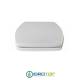 Copriwater per TENAX BR LUNGO cerniera inox con chiusura normale o rallentata soft close