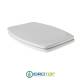 Copriwater per TENAX BR LUNGO cerniera inox con chiusura normale o rallentata soft close