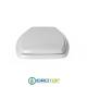 Copriwater per TENAX BR UNO cerniera inox con chiusura normale o rallentata soft close