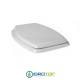 Copriwater per TENAX BR UNO cerniera inox con chiusura normale o rallentata soft close