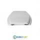Copriwater per TENAX BR UNO cerniera inox con chiusura normale o rallentata soft close