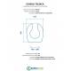 Scheda per copriwater per DURAVIT D-CODE cerniera inox con chiusura normale o rallentata soft close