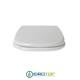Copriwater per DURAVIT D-CODE cerniera inox con chiusura normale o rallentata soft close