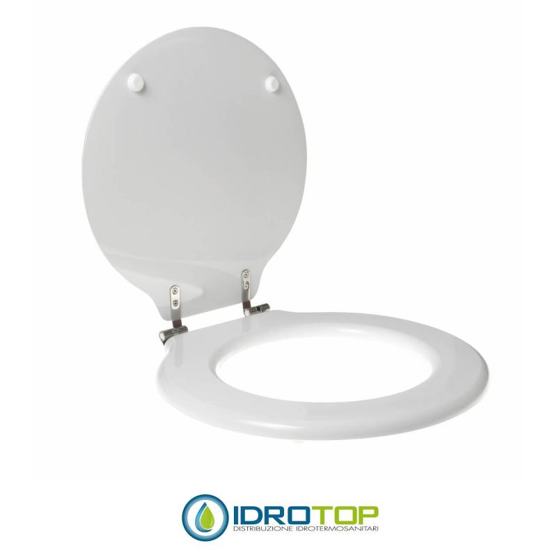 Copriwater per DURAVIT STARCK 1 cerniera inox con chiusura normale o rallentata soft close