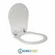 Copriwater per LINEA TRE LADY cerniera inox con chiusura normale o rallentata soft close