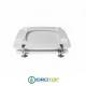 Copriwater per MICAS GIOIA cerniera inox con chiusura normale o rallentata soft close