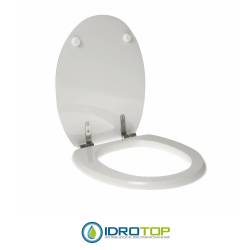 Copriwater per ALICE CERAMICA INFANZIA cerniera inox con chiusura normale o rallentata soft close