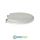 Copriwater dedicato per CATALANO ZERO LIGHT legno POLIESTERE pregiato cerniera inox