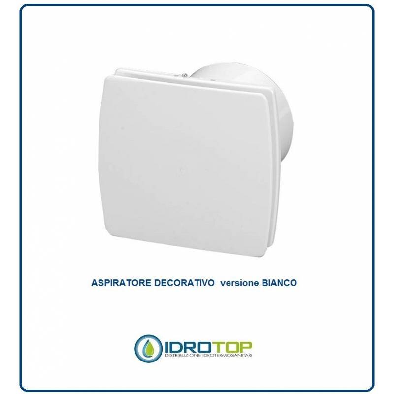 Aspiratore DECORATIVO BIANCO diametro 100mm