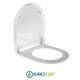 Copriwater per DURAVIT STARCK 3 AVVOLGENTE come ORIGINALE TERMOINDURENTE BIANCO