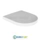Copriwater per DURAVIT STARCK 3 AVVOLGENTE come ORIGINALE TERMOINDURENTE BIANCO