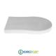 Copriwater per NIC DESIGN PIXEL come ORIGINALE TERMOINDURENTE BIANCO cerniera inox normale o rallentata soft close
