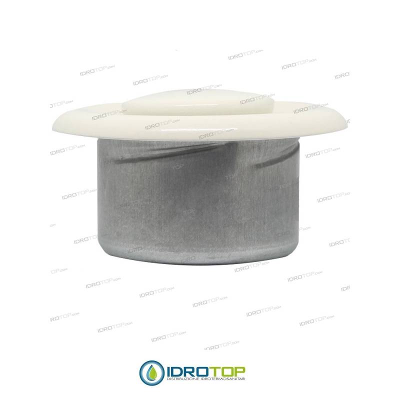Valvola Bocchetta Diam.160mm RIPRESA BIANCA Completa di Collarino
