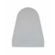 Copriwater per KERASAN TAKEFIVE AVVOLGENTE ORIGINALE TERMOINDURENTE BIANCO cerniera inox