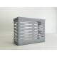 Jimmy Copri Climatizzatore/Condizionatore GRIGIO Unità Esterna L1100xH830xP590 in Alluminio Composito