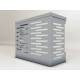 Jimmy Copri Climatizzatore/Condizionatore GRIGIO Unità Esterna L1100xH830xP590 in Alluminio Composito
