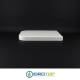 Copriwater per FLAMINIA TERRA come ORIGINALE TERMOINDURENTE BIANCO cerniera inox normale o rallentata soft close