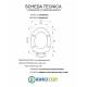 Copriwater UNIVERSALE SCHWAB STAR TERMOINDURENTE BIANCO cerniera inox normale o rallentata soft close
