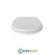 Copriwater Catalano TISSI  BIANCO  Cromo-Sedile-Asse Wc