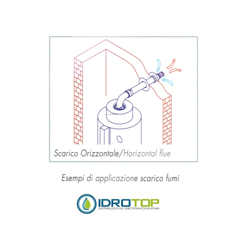 Accessori HEIZER per scaldabagno TGF cam.aperta