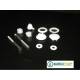 KIT COMPLETO DI FISSAGGIO RICAMBIO  copriwater bidet x articolo 120-320  ORIGINALE